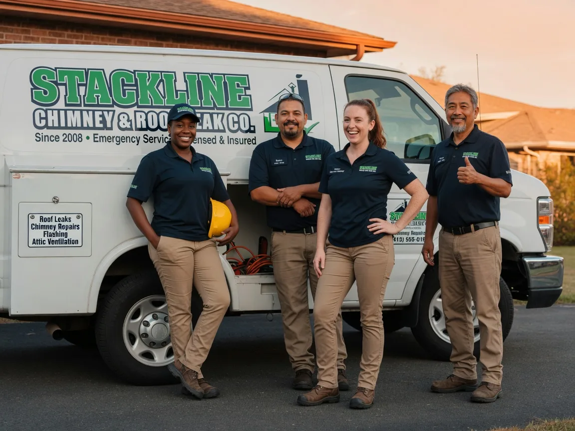 Chimney flashing repair company in Aurora, KS
